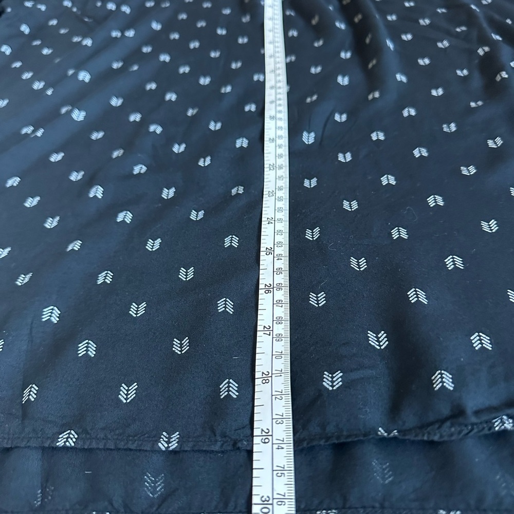 Ingrid & Isabel Black Printed Maternity Top Large - Picture 10 of 14